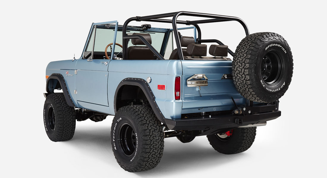 Brittany Blue Ford Bronco