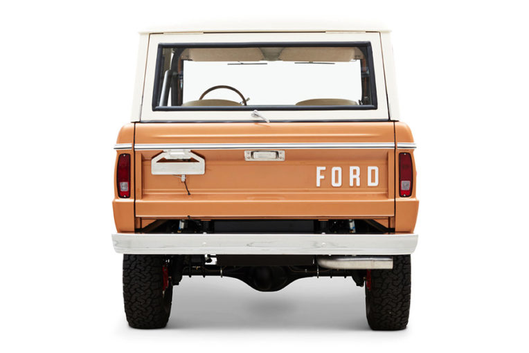 Classic Ford Broncos The Yorktown Vintage Classic Ford Bronco Coyote