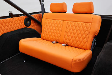 1974 Classic Ford Broncos Coyote Series Alys Beach with Orange Interior and black soft top