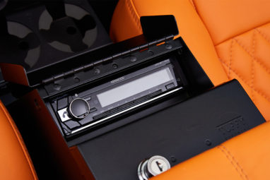 1974 Classic Ford Broncos Coyote Series Alys Beach with Orange Interior and black soft top