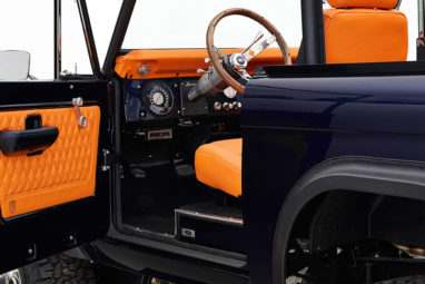 1974 Classic Ford Broncos Coyote Series Alys Beach with Orange Interior and black soft top