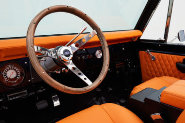 1974 Classic Ford Broncos Coyote Series Alys Beach with Orange Interior and black soft top