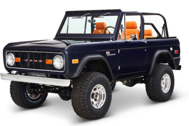 1974 Classic Ford Broncos Coyote Series Alys Beach with Orange Interior and black soft top