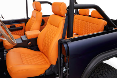 1974 Classic Ford Broncos Coyote Series Alys Beach with Orange Interior and black soft top