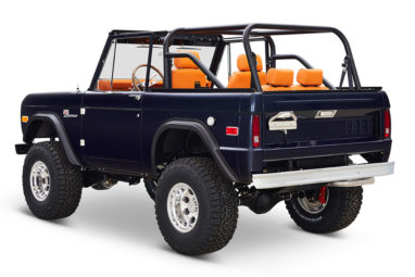 1974 Classic Ford Broncos Coyote Series Alys Beach with Orange Interior and black soft top