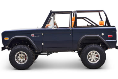 1974 Classic Ford Broncos Coyote Series Alys Beach with Orange Interior and black soft top