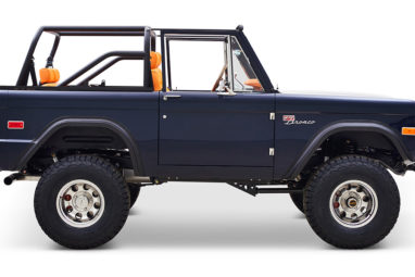 1974 Classic Ford Broncos Coyote Series Alys Beach with Orange Interior and black soft top