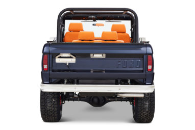 1974 Classic Ford Broncos Coyote Series Alys Beach with Orange Interior and black soft top