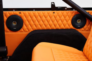 1974 Classic Ford Broncos Coyote Series Alys Beach with Orange Interior and black soft top