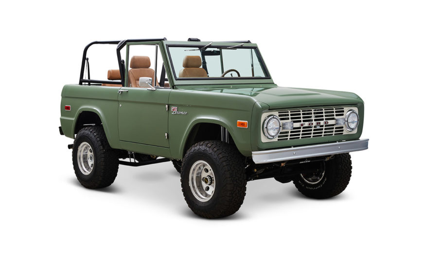 1970 Coyote Ford Bronco The Salt Flats Classic Ford Broncos