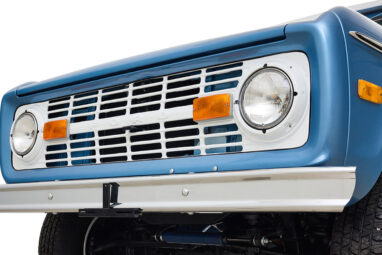 Ford Bronco Restored 1976 Brittany Blue 302 v8 with White Hard Top