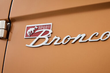 Ford Bronco 1968 Saddle Bronze Coyote Series Bronco Sport Badge