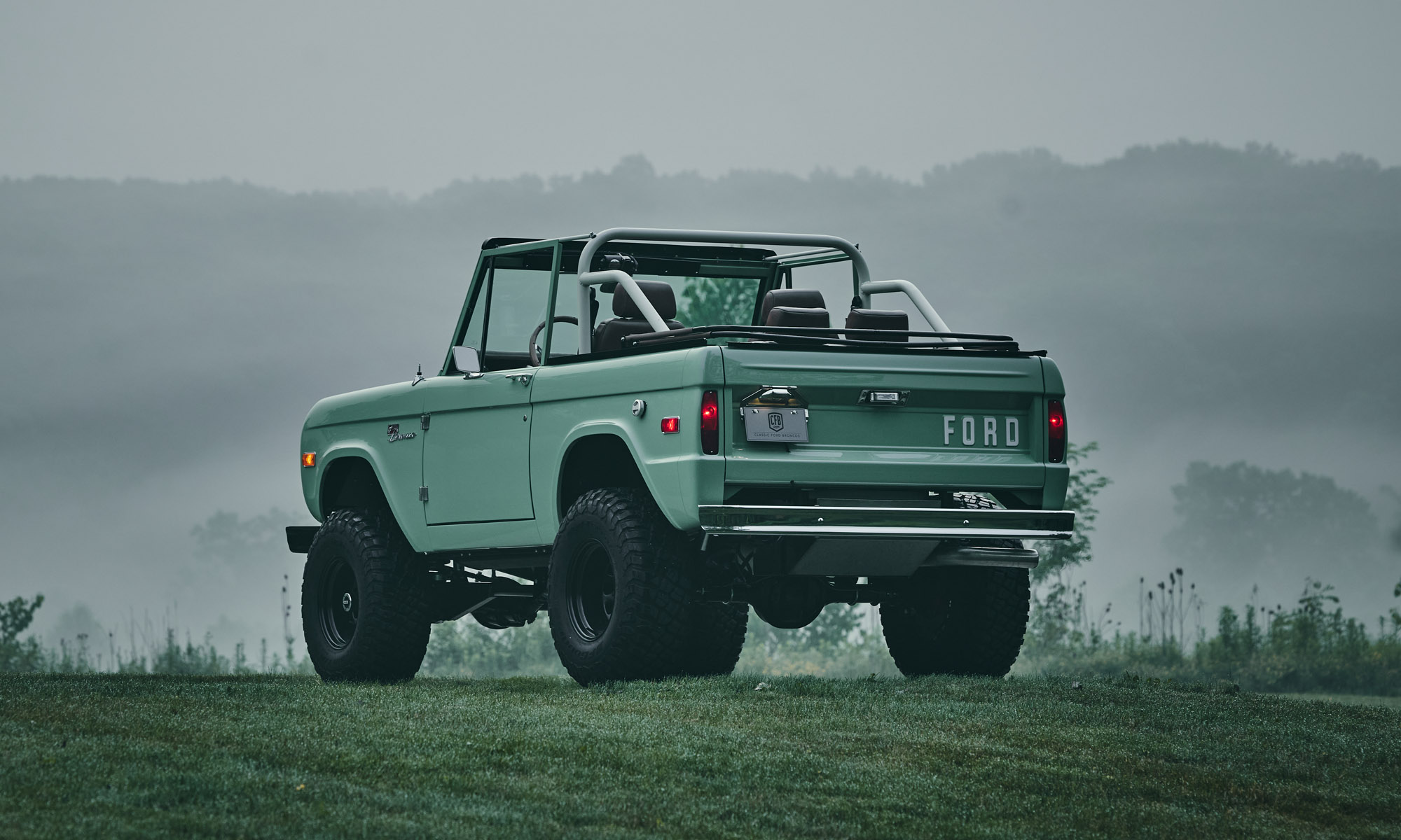 1971 Pale Green Ford Bronco Classic Ford Broncos 5170