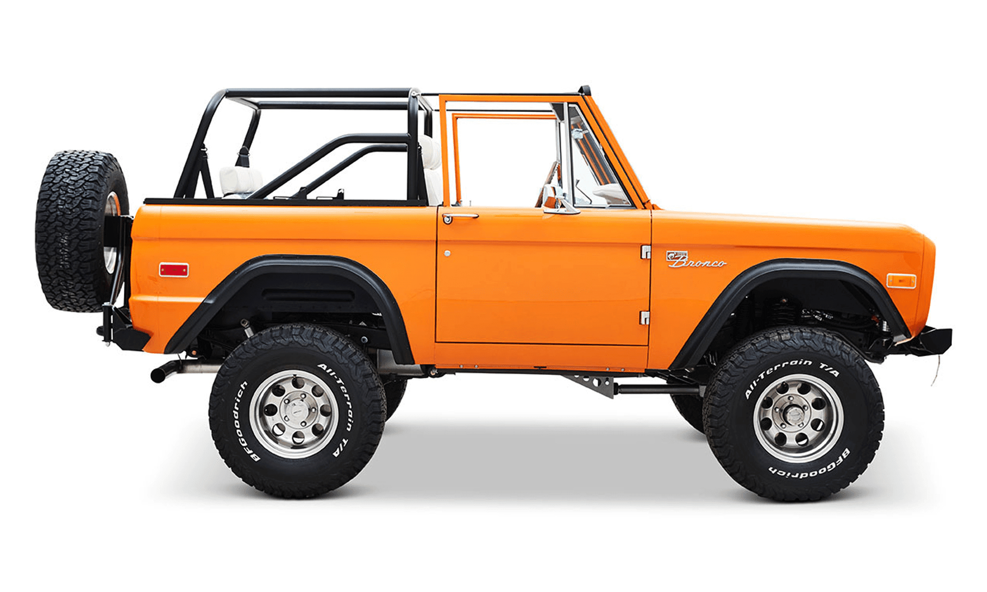 1969 Orange Ford Bronco | 1969 Classic Ford Bronco - Churchill Downs